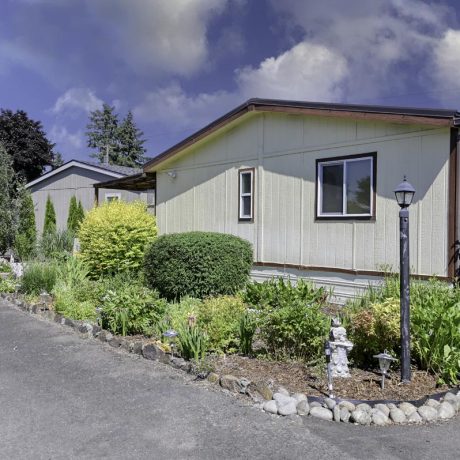 home exterior with plants